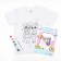 Set for creativity T -shirt -coloring, "Girlfriends", size 104 -110 cm