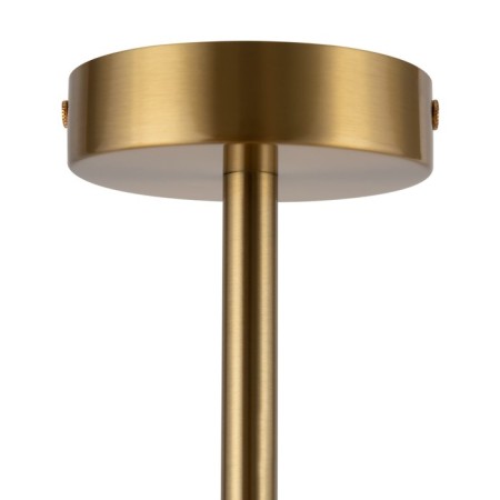 Suspended lamp 60W, 5kHe27, 42x75 cm, brass-2