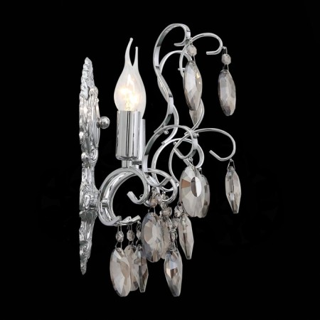 Sconces st. SL846.101.02. OoreCchini. 2x40 watts, E14, 25.5x38 cm, dark chromium color-6