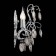Sconces st. SL846.101.02. OoreCchini. 2x40 watts, E14, 25.5x38 cm, dark chromium color