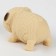 Stretching toy-antistress "pugs", in a bag, with sand