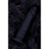 Popo pleasure by toyfa lupi phallimitator, silicone, black color, 12 cm