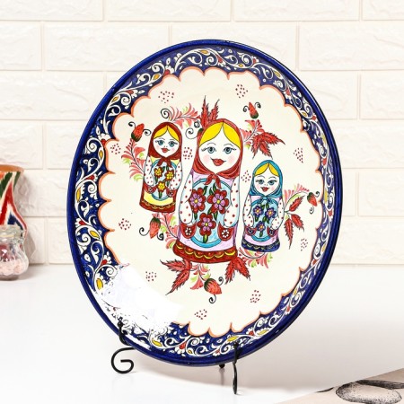 Largan Rishtan ceramics "Matryoshka", 42 cm-2