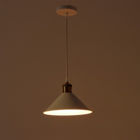 Lamp Bayerlux 1244/1wt E27 40W white 22x22x8.5-108 cm-2