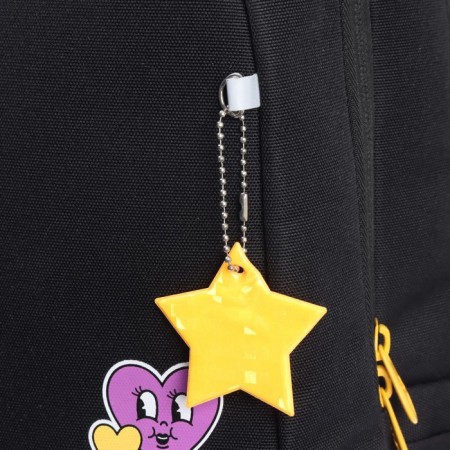 School backpack, 39 x 26 x 17 cm, Grizzly, ergonomic back, + keychain-8
