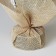 Christmas tree decor "snowy, with berries, in a bag" 25x8 cm