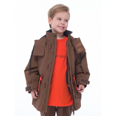 Boys for boys, height 98 cm, brown color-3