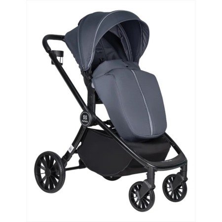 Stroller 3 in 1 Farfello Baby Shell BBS-004, Gray color-15