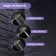 Showing watering can Zein Z2601, 3 modes, plastic, chrome