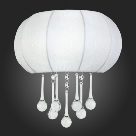 Sconces st. SL350.051.02. Preferita. 2x40 watts, E14, 30x22 cm, chromium color-2