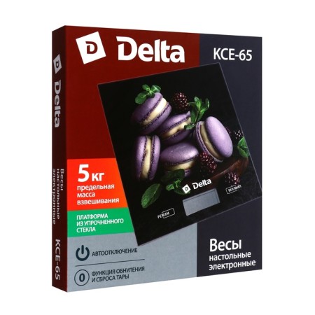 Kitchen Libra Delta KCE-65, electronic, up to 5 kg, drawing "Berry pasta"-8