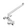 Bath mixer Istok Life Standard 0402.717, one -rod, chrome