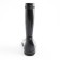 Women's boots, black color, size 37, PVC