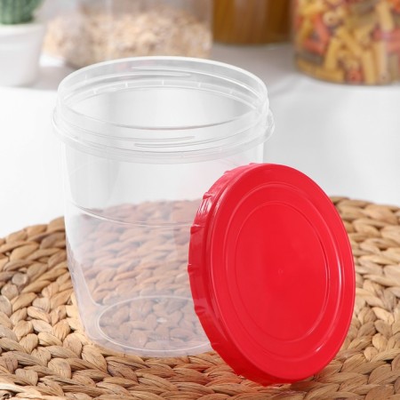 Bank for storing products, 1.3 l, color mix-2