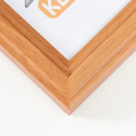 Photo frame 10x15 cm pine, No. 1 amber, 17 mm (plastic screen)-1