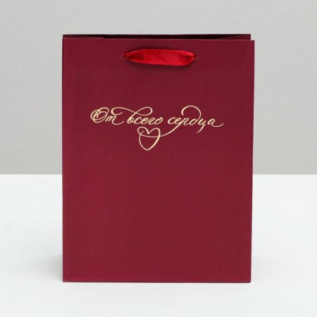 Gift Laminated Vertical Package, Packaging, “From the Control”, S 12 x 15 x 5.5 cm, with embossing-1