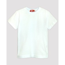 Children's T -shirt, height 92 cm, white color
