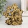 NECSK Polystone "Toad with a monetary tree" for bronze 10x9.5x7.2 cm