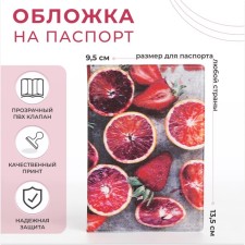 Cover for passport, colorful color