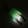 Brying toy "Bluming chicken" for dogs, 28 cm, green