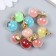 Suspension for creativity Plastic "Shar - Microbiser" set 10 pcs mix 2.1x1.6x1.6 cm