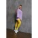Female legins, size 66, yellow color