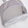 Cosmetic bag with a handle, a gray color
