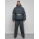 Male winter ski costume, size 54, dark gray color