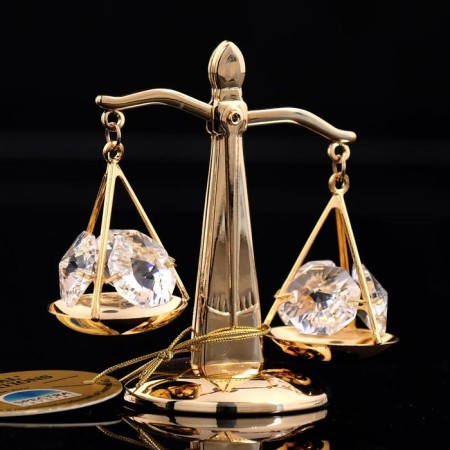 Souvenir "Libra", 7 × 4 × 7 cm, with crystals-2