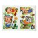 Book with stickers for kids "Three Piglons"