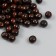 Beads for creativity tree "dark brown" d = 0.8 cm set 20 g