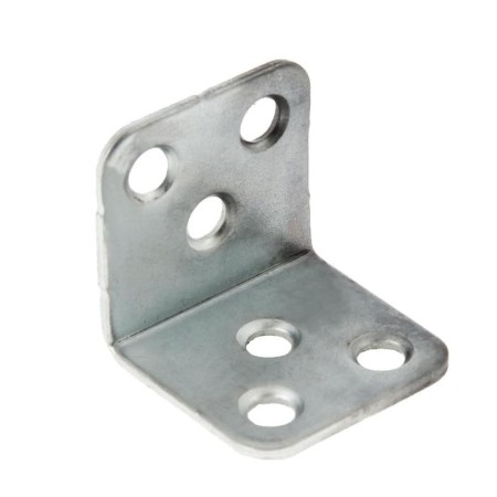 Furniture corner, 30x30 mm, zinc, in packaging 100 pcs.