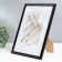 Photo frame Plastic "Mira" 21x29.7 cm, (A4) 641877, black (plastic screen)