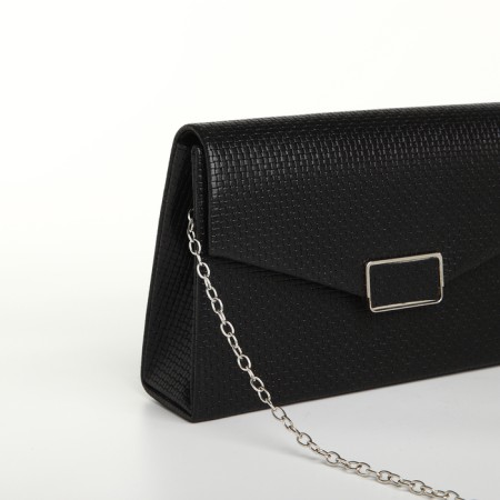 Female bag on a magnet, black color-3