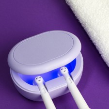 Portable sterilizer for dental brushes LGS-10, 450 mA, 5W, micro-USB, purple