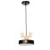 Bayerlux lamp "Deer Piarti" LED 24W 3000-6000K Black 22x22x32-85 cm