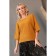 Female jumper, size 48, mustard color