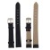 Solomon watch strap, 14 mm, eco-leather, L-19 cm, black