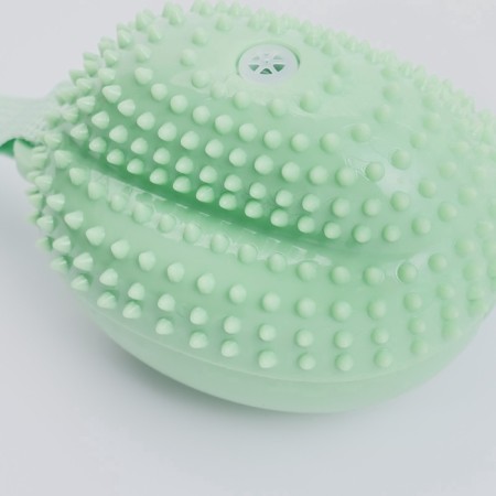 Toy Massage Pigor for Dogs "Fruit", 10.5 cm, TPR, mix of flowers-6
