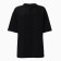 Women's T-shirt MIST BASE, S-M size, Black color