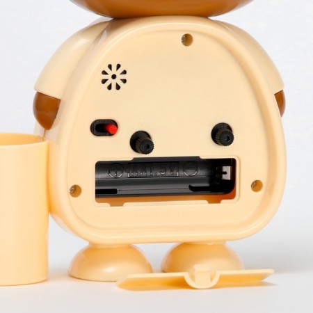 An alarm clock "Bear", discrete move, 1AA, 17 x 4 x 12 cm-3