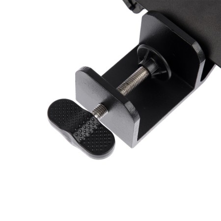 The rosette block on the clamp Luazon, 16a, three -seater, 2xusb, 2.1 a, the wire 1.8 meters, black.-1