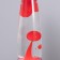 Lava-lamp "Rocket" 1x30W E14-R39 (wax) red 11x11x41cm
