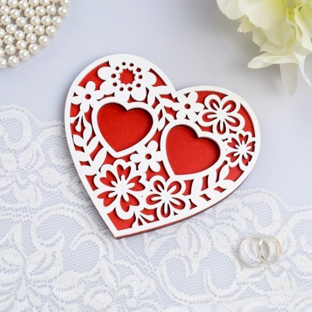 Open-Red Rights stand, white-red, 14.5x13x0.8 cm-1