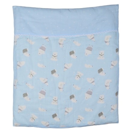 Sleeping Nest "Bears", blue color-2