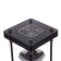 Sanding clock "Infinity", for 30 minutes, 25 x 9.5 cm, black sand