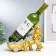 Souvenir Polystone stand for the bottle "Elephant with a chariot" 17.5x22.5x10.5 cm