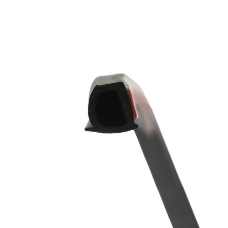Doors seal to a car, self -adhesive, 1 m, black, set 2 pcs-1