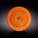 Deep plate Wilmax England Spiral, D = 28.5 cm, 500 ml, Orange color