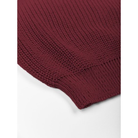 Жилет для девочки Amarobaby Knit, рост 146 см, цвет бордовый-14